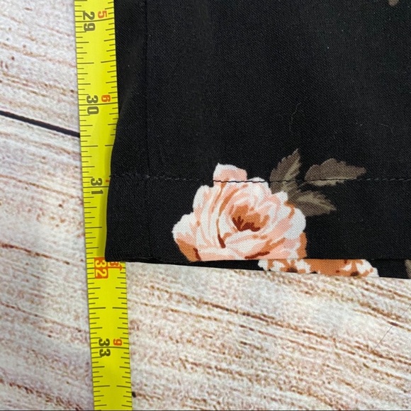 XHILARATION Wide Leg Floral Pants XS - Picture 14 of 16